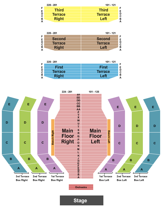 Clowes Memorial Hall Beetlejuice Seating Chart